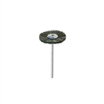 MINI MOUNTED BRISTLE WHEELS Style Stiff. - Diameter 3/4"