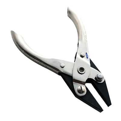 PARALLEL-ACTION PLIERS Flat Nose - Serrated