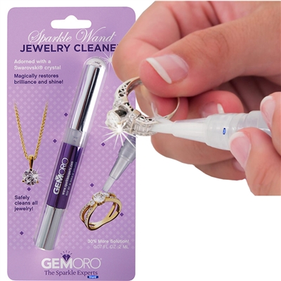 GemOroÂ® Sparkle Wandâ„¢</BR> Jewelry Cleaner