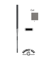 EQUALING NEEDLE FILE Grobet Length 6-1/4"-  Cut 2