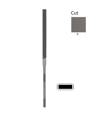 EQUALLING NEEDLE FILE Relentless Europe Length 6-1/4"-  Cut 0