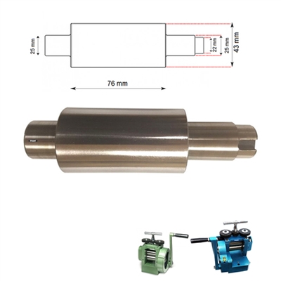 REPLACEMENT TOP FLAT ROLL</BR>Roll For Economy Rolling Mill