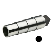 STEPPED ROUND STEEL BRACELET MANDREL  With Tang-10"