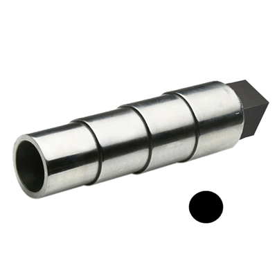 STEPPED ROUND STEEL BRACELET MANDREL  With Tang-10"