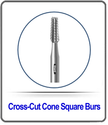 Cone Square Burs