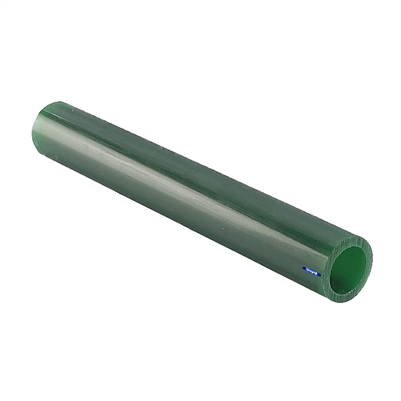 ROUND MATT WAX TUBES OUTSIDE Color: Green - Diameter 7/8ï¿½