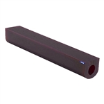 FLAT TOP MATT WAX TUBES   Dimensions: 6"L x 1-1/8"W x 1-1/8H  Grade: Medium  - Color: Purple