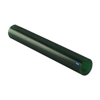 ROUND MATT WAX TUBES OUTSIDE Color: Green - Diameter 1-1/16ï¿½