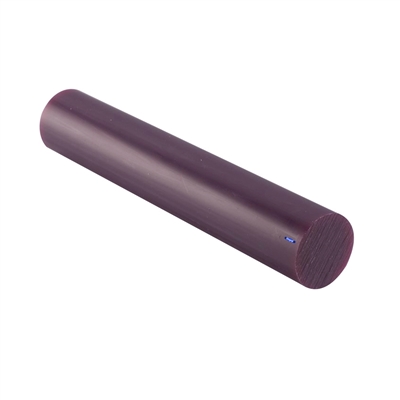 SOLID MATT WAX RODS OUTSIDE Color Purple - Diameter 1-1/16ï¿½