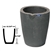 GRAPHITE MELTING CRUCIBLES  Style 14 6-3/4" dia. (outside)