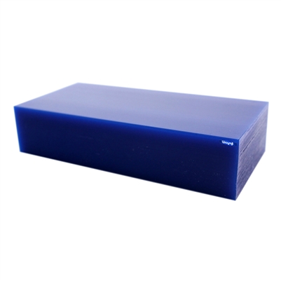 MATT WAX BLOCK Color: Blue - Grade: Soft Package of 1 lb. (0.45kg)
