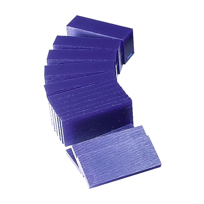 MATT WAX SLICES ASSORMENT Color: Blue - Grade:Soft Package of 1 lb. (0.45kg)