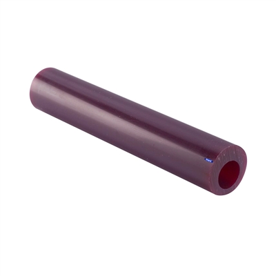 OFF CENTER MATT WAX TUBES  Color: Purple - Outside Dia.: 1-1/16"