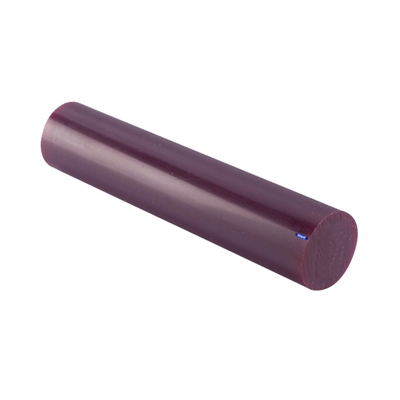 ROUND MATT WAX TUBES  Color: Purple - Outside Dia.: 1-5/16ï¿½
