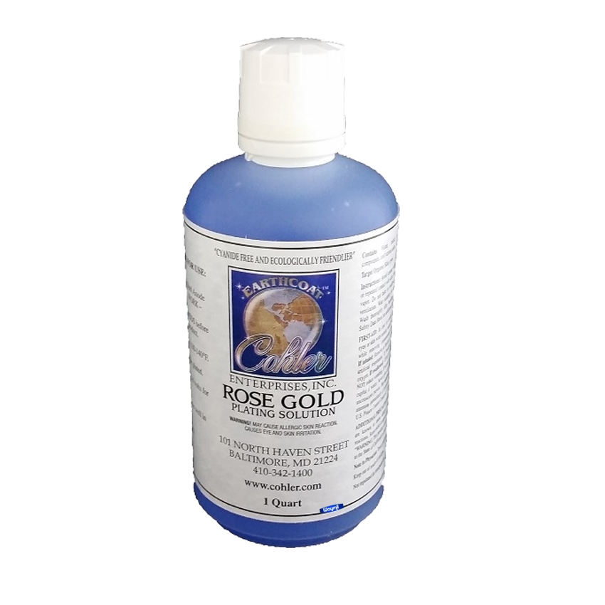14kt Rose Gold Bath Plating Solutions - 2 Grams