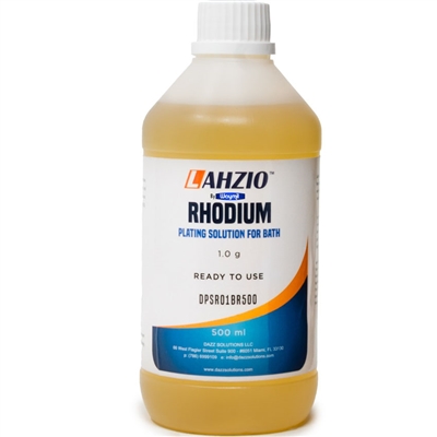 Rhodium Plating Solution Ready To Use (1 Gram )