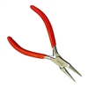 This groovy wire looping pliers have 3 grooves in the flat nose part of the plier which you can use as guides to make uniform loops every time.