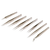 ECONOMY TWEEZERS SET  8 pcs