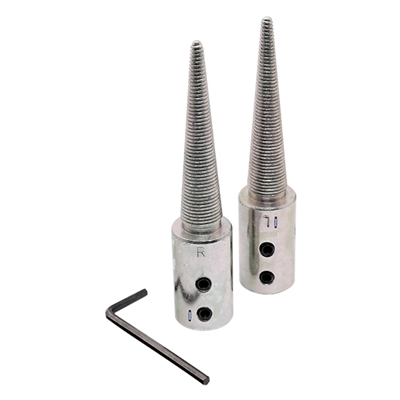 TAPERED SPINDLE SET Economy For 3/8â Straight Motor Shafts