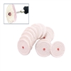 MINIATURE MUSLIN BUFFS Diameter: 2" Packages of 12