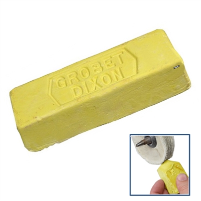 YELLOW ROUGE  Polishing Compount  Size: 2 lb. bar / 908 g.