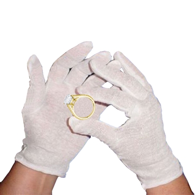 WHITE INSPECTION GLOVES Womenï¿½s Size