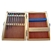 Economy Screwdriver set of 9 Wooden Box