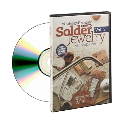 Metalsmith Essentials:How to Solder Jewelry DVD VOL 2 by Lexi Erickson