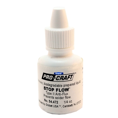 STOP FLOW ANTI-FLUX   Size 1/4 Oz