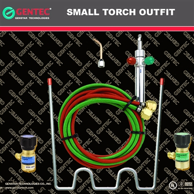 GENTEC SMALL TORCH KIT Acetylene / Oxygen