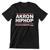 Black Akron Hip Hop Dot Com Shirt