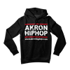 Black Akron Hip Hop Dot Com Hoodie