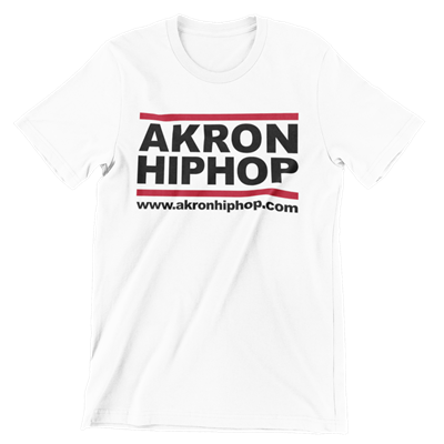 White Akron Hip Hop Dot Com Shirt