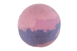 vegan bath bomb for sensitive skin with lavender and cocoa butter