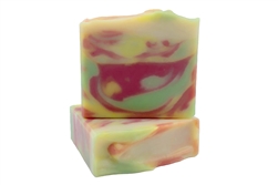 vegan soap for sensitive skin with apple cinnamon fragrance