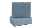 vegan soap made with tea leaves with minty fragrance