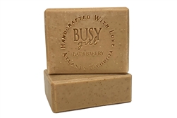 vegan soap for sensitive skin with rhassoul clay