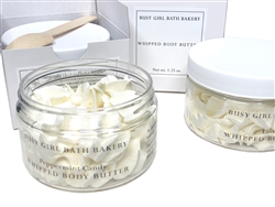 Preservative free whipped body butter