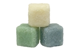 preservative free Sugar Scrub Cubes with menthol