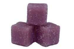 preservative free Sugar Scrub Cubes with harvest fig fragrance