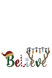 Believe Holiday Tea Towel