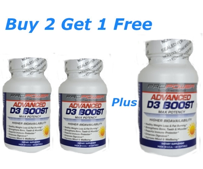 Clinical Strength Vitamin D3 Boost Limited Time