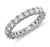 Lunar Prize Diamond Eternity Ring in Platinum or Gold 2 ct. tw.