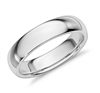 Platinum Cherish Comfort Fit Wedding Ring in Platinum or Gold 5mm
