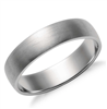 Platinum Spring Matte Classic Wedding Ring 5mm