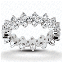 Andromeda's Frolic Diamond Eternity Ring in Gold or Platinum 1.5 ct. tw.