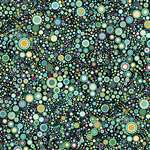 Benartex Circle Play - Tiny Bubbles Jade 10063-45 Half yard