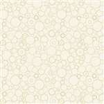 Benartex Circle Play - Circles Cream 10069-07 Half yard