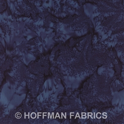 Hoffman Bali Hand-dyed Watercolors Moonstruck 1895-524 Half Yard