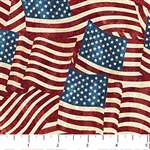 Northcott Stonehenge Stars & Stripes II 20158-49 Half Yard